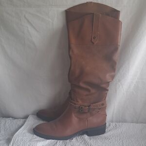 Brown Knee-High Boots